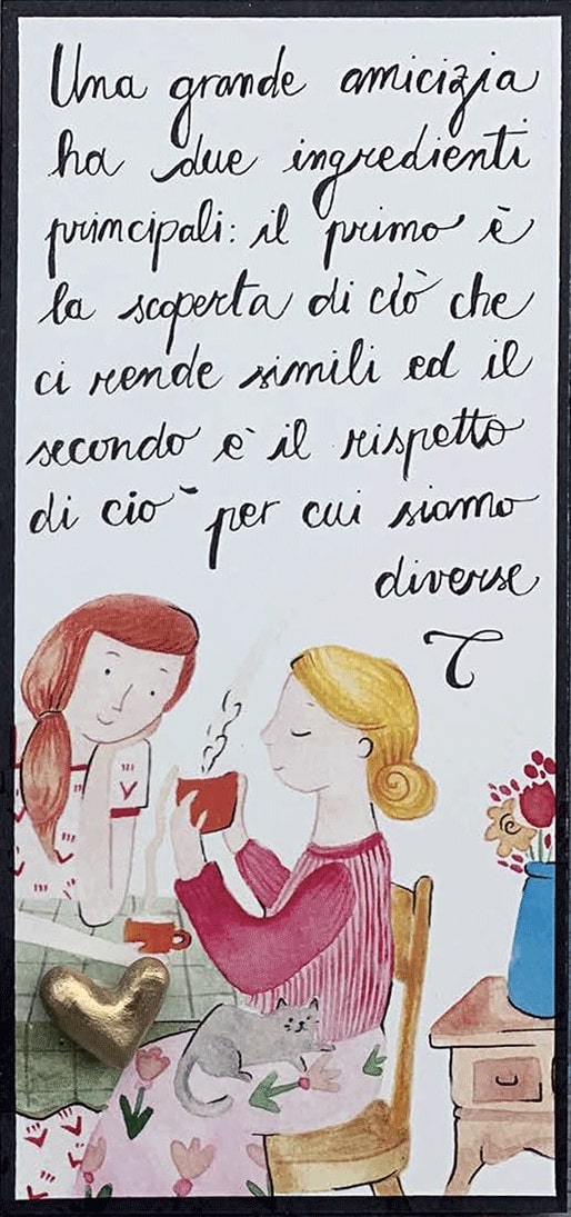 Dono Acquerello Pica' 10,5X22 Cm Con Scatola Acq32