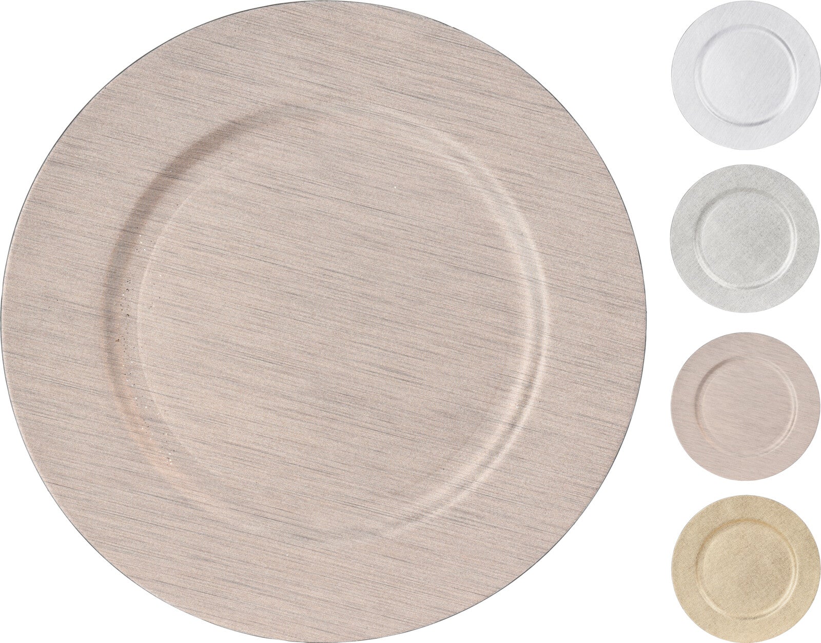 Sottopiatto Effetto Legno D 33 Cm 1 Pezzo