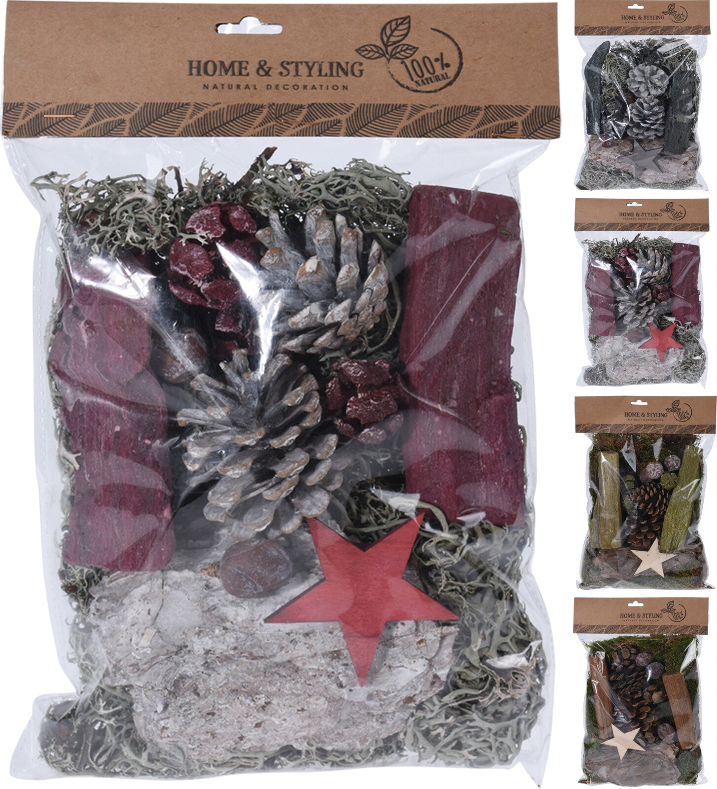 Potpourri Home & Styling da 150 g con elementi naturali decorativi per profumazione ambiente - DeMatteis.it