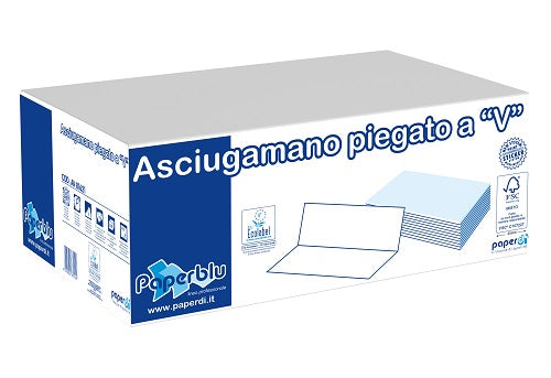 Asciugamano Piegato A V Sticker 2 Veli