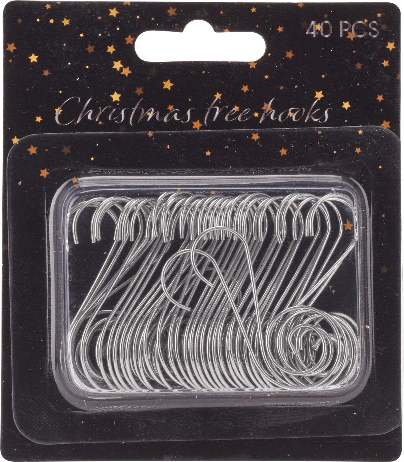 Set 40 Ganci Argento Per Palline decorazioni natalizie per albero di Natale in confezione da 40 g - DeMatteis.it