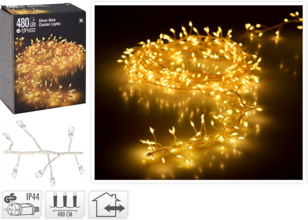 Luci Di Natale Microled 480 per decorazioni natalizie con tecnologia microled - DeMatteis.it