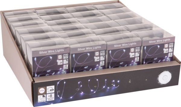 Luminaria Di Natale A Batteria Led 160 luci decorative natalizie a batteria per illuminazione festiva - DeMatteis.it