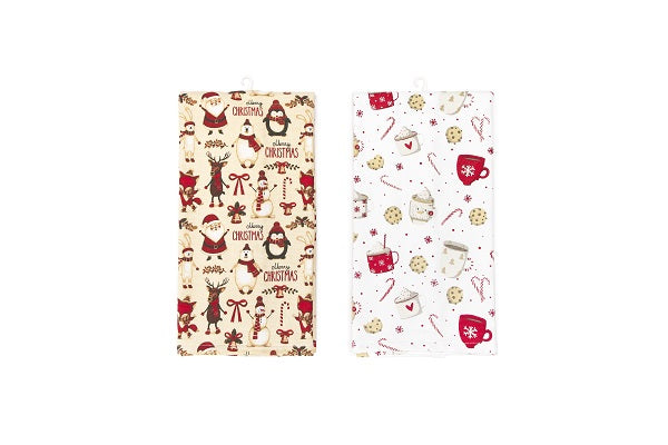 Strofinaccio da cucina 40 x 65 cm con decorazioni natalizie per uso domestico - DeMatteis.it