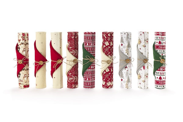 Tovaglietta con tovagliolo coordinato 33 x 48 cm e 40 x 40 cm per tavola natalizia - DeMatteis.it