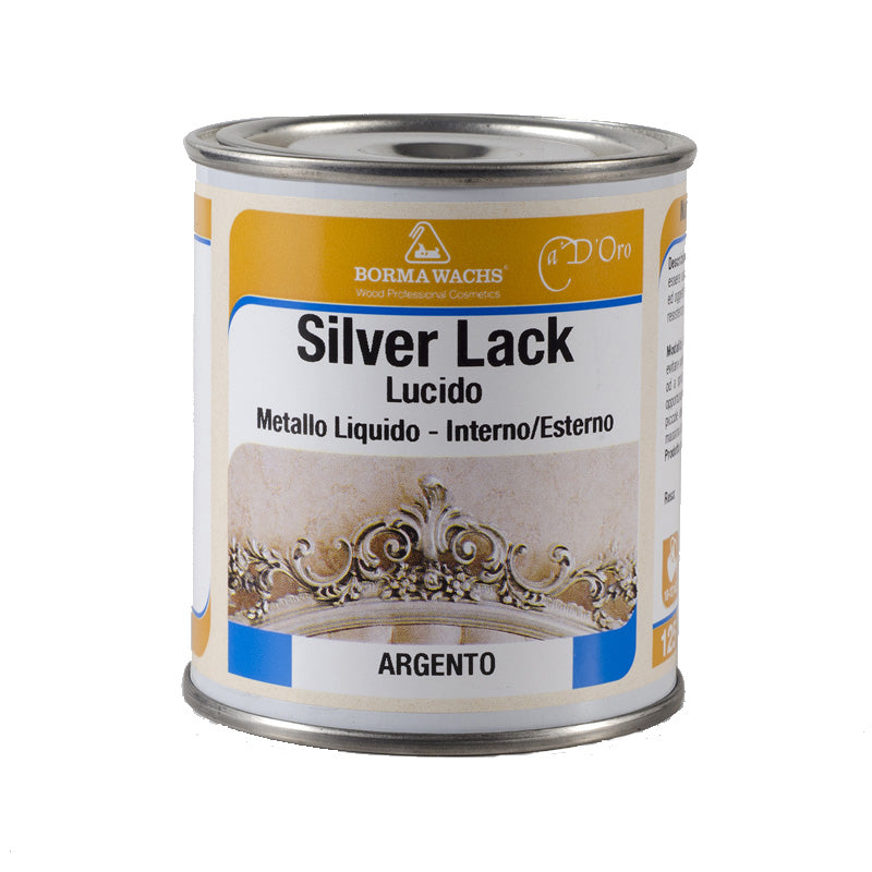 Vernice Argento Per Legno 125 Ml