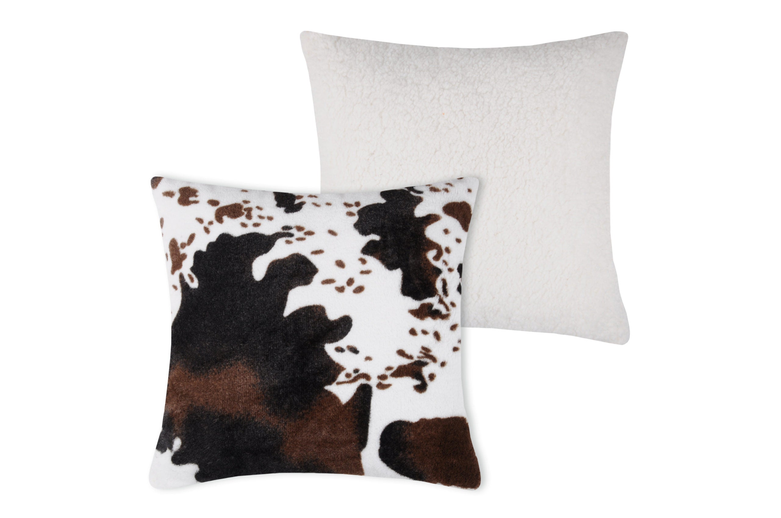 Cuscino Vache 40X40 Cm Brun