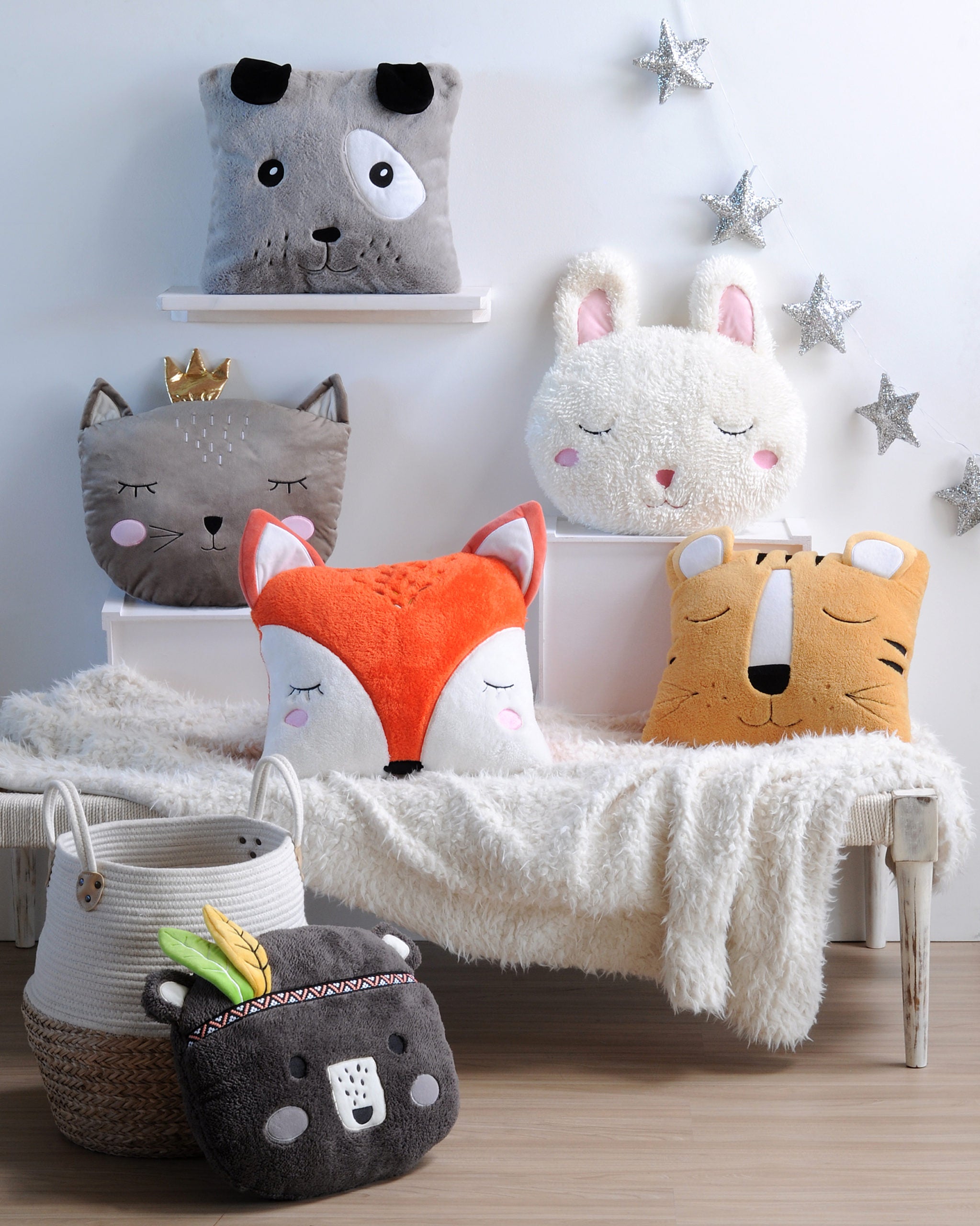 Cuscino Lapinou 40X40 Cm Ecru