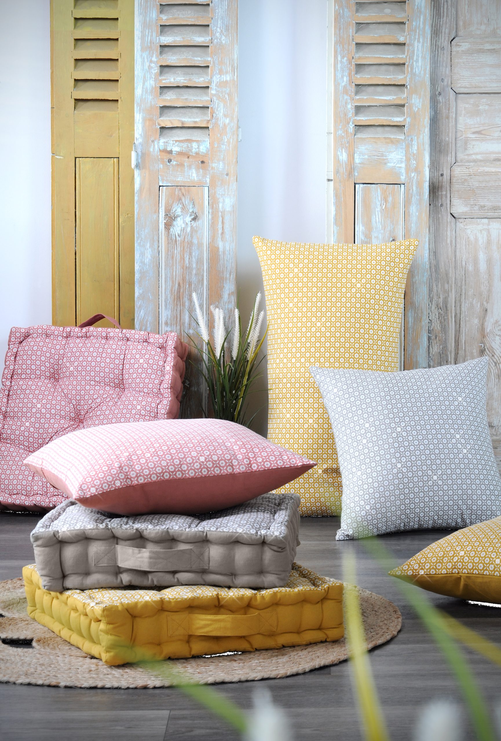 Cuscino Mostarda Adele 45X45 Cm