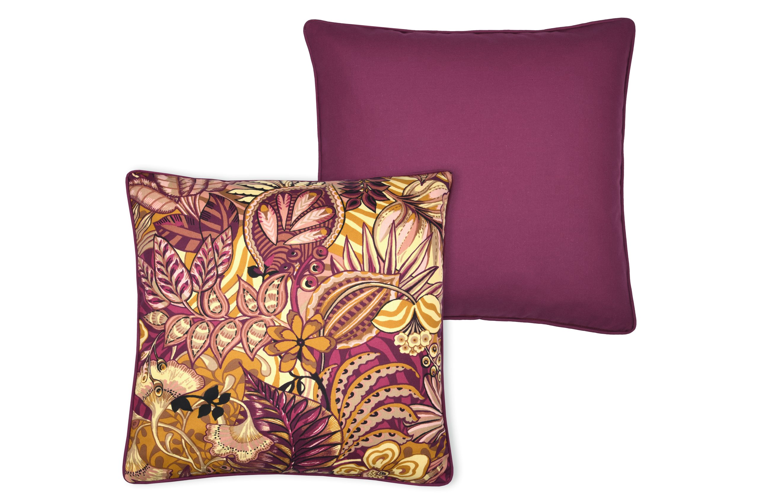 Cuscino Zika Aveyron 50X50 Cm Prugna