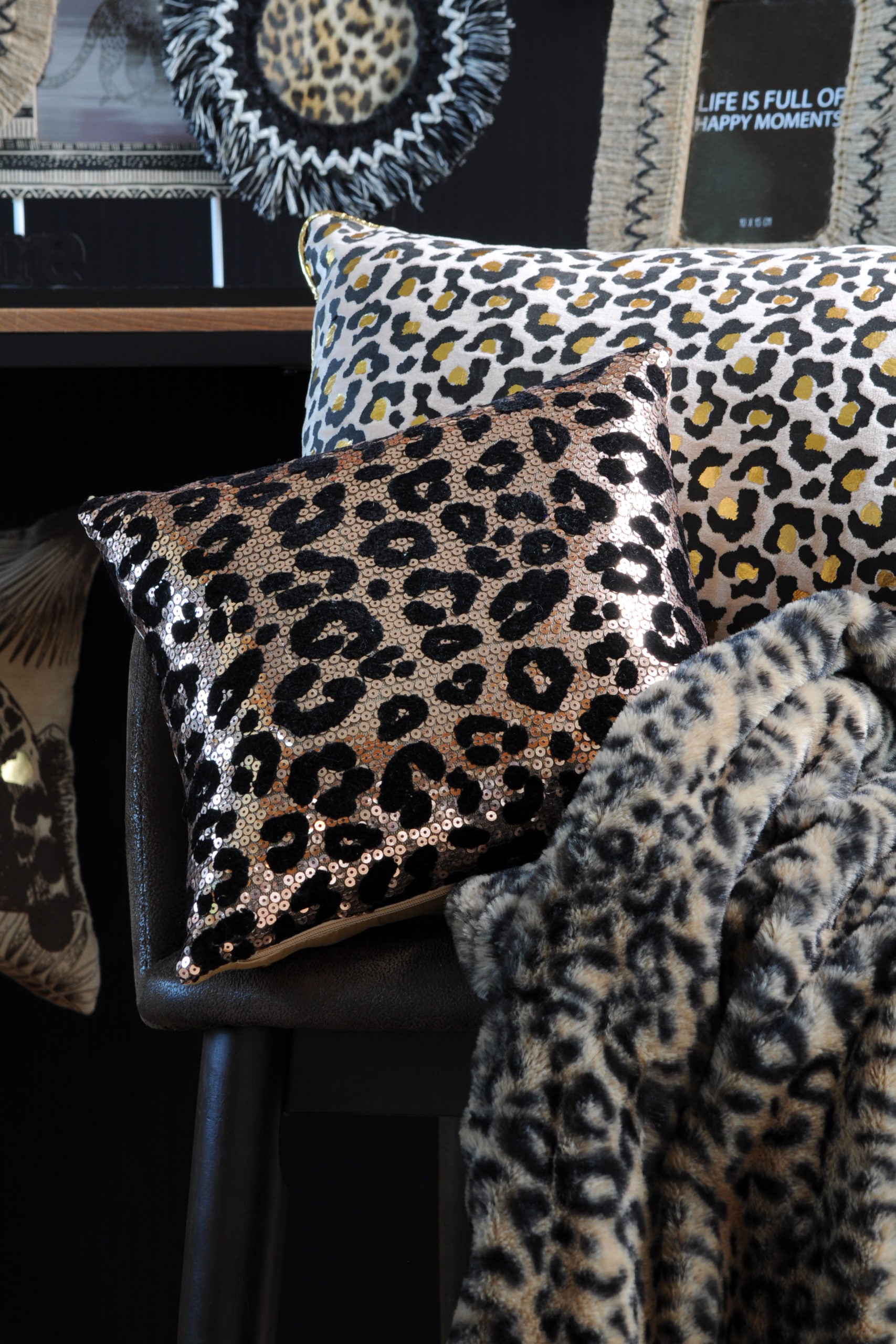 Cuscino Jangal 30X30 Cm Cuivre