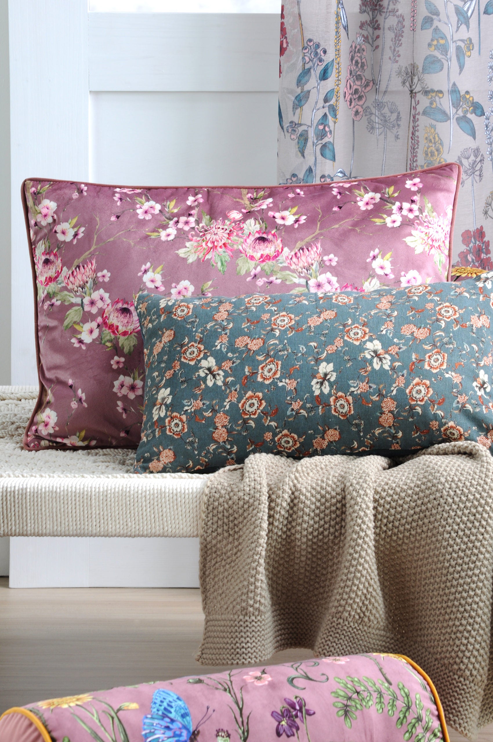 Cuscino Boudoir40X60 Cm Vieux Rose