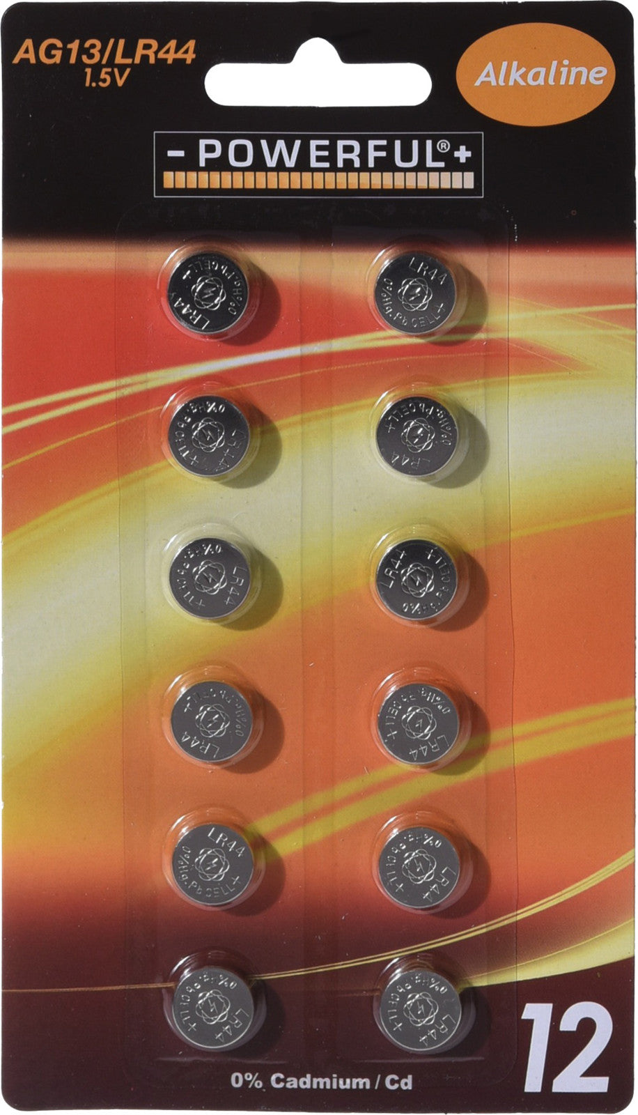 Set 12 Pile Ag13 Lr44