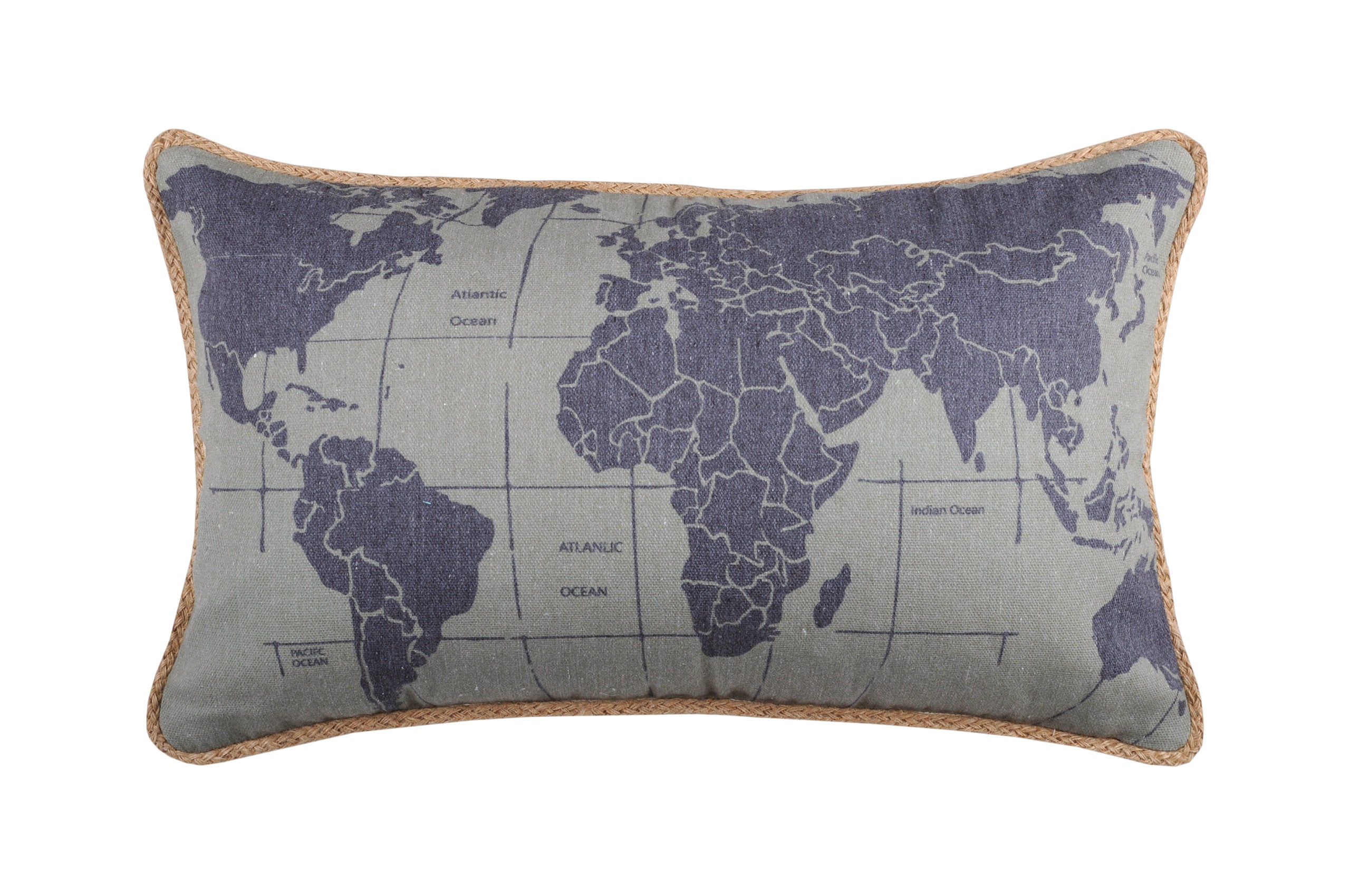 Cuscino 30X50 Cm Kaki