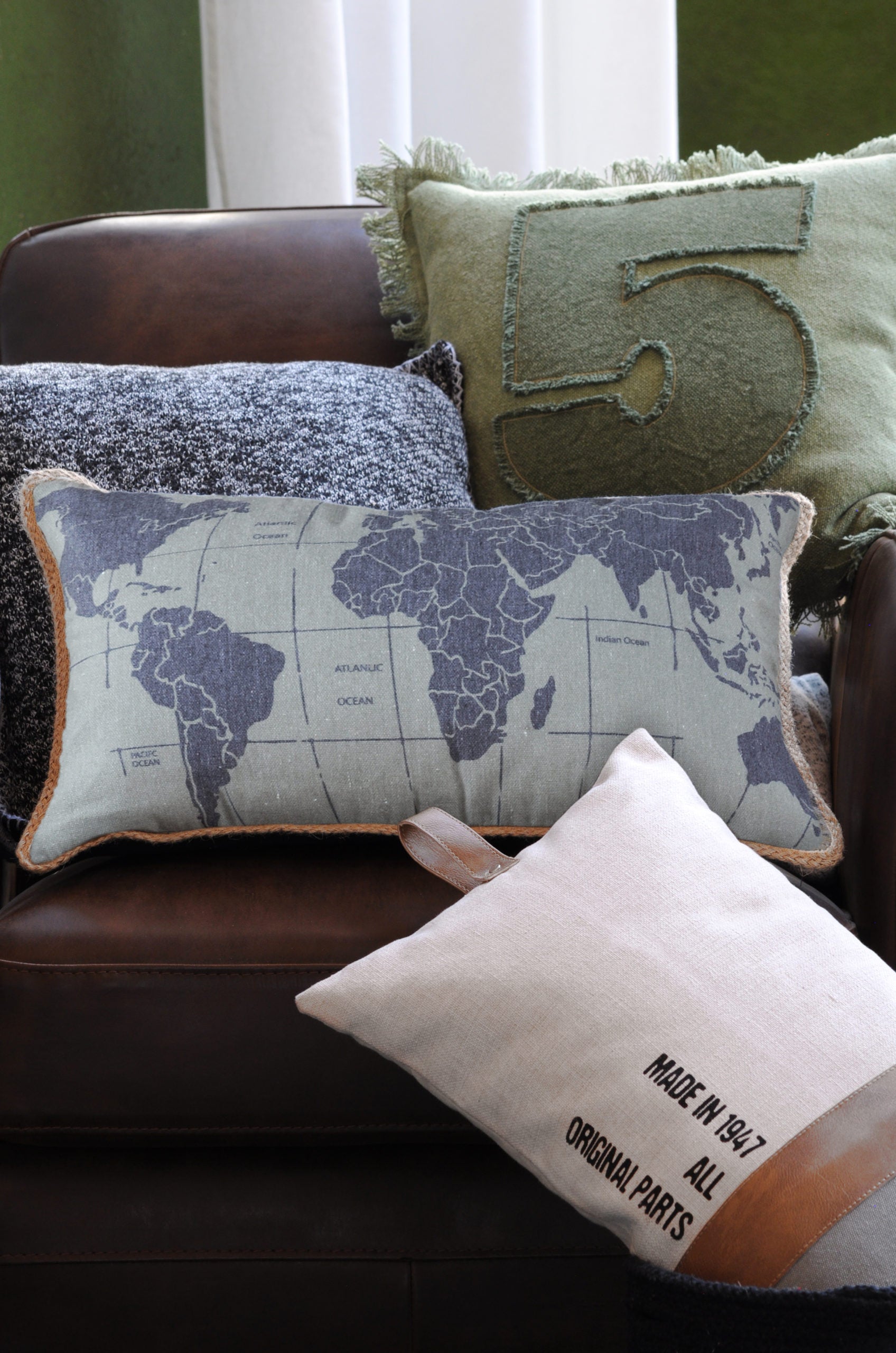 Cuscino 30X50 Cm Kaki