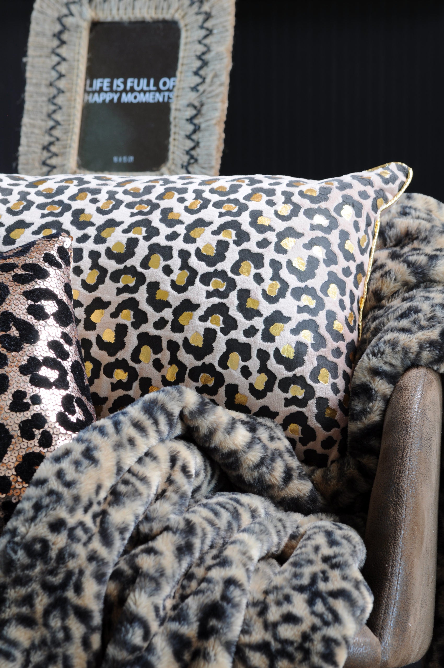 Cuscino Jangal 30X50 Cm Fauve