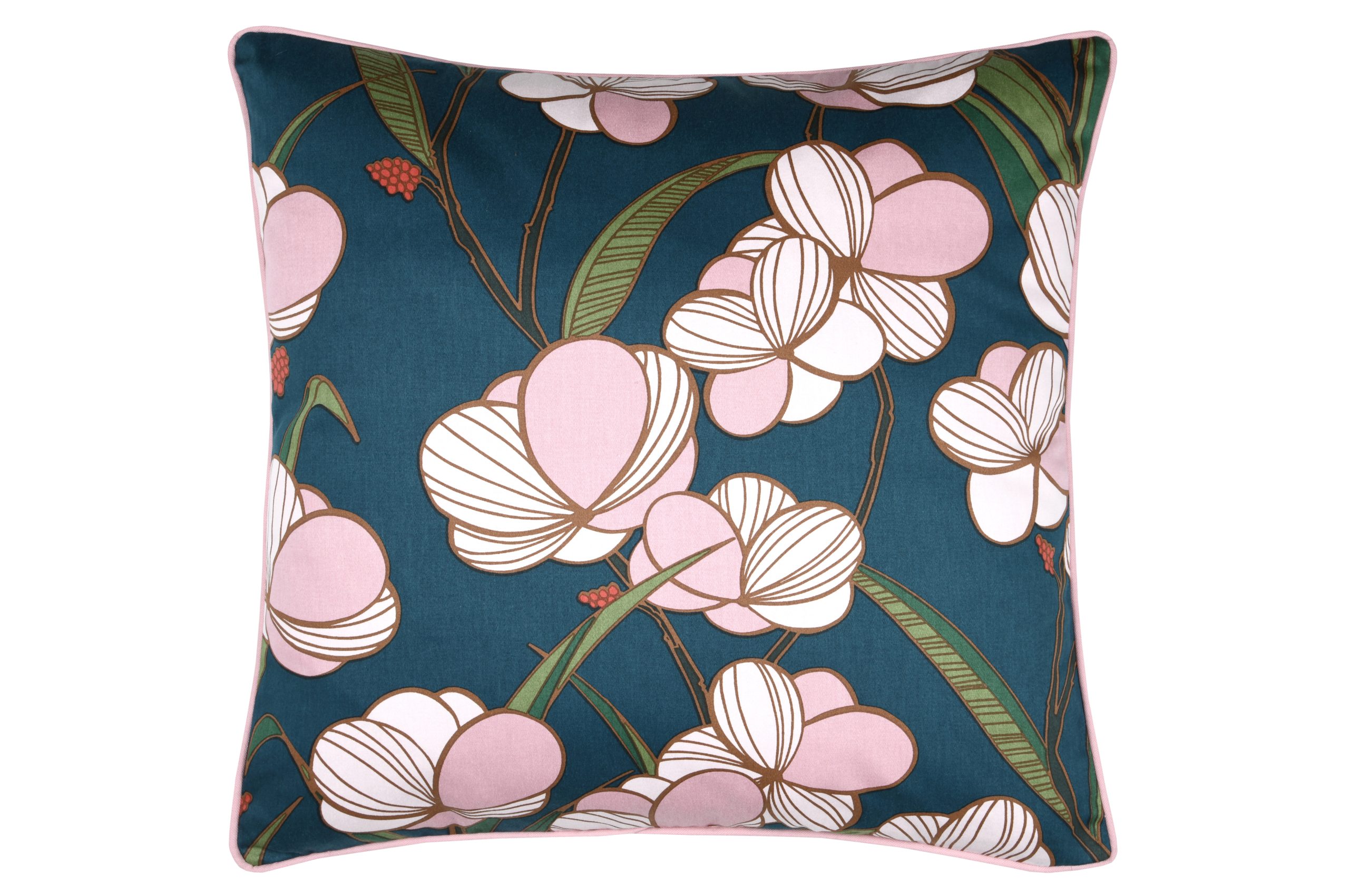 Cuscino Iphigenie 60X60 Cm Petrolio