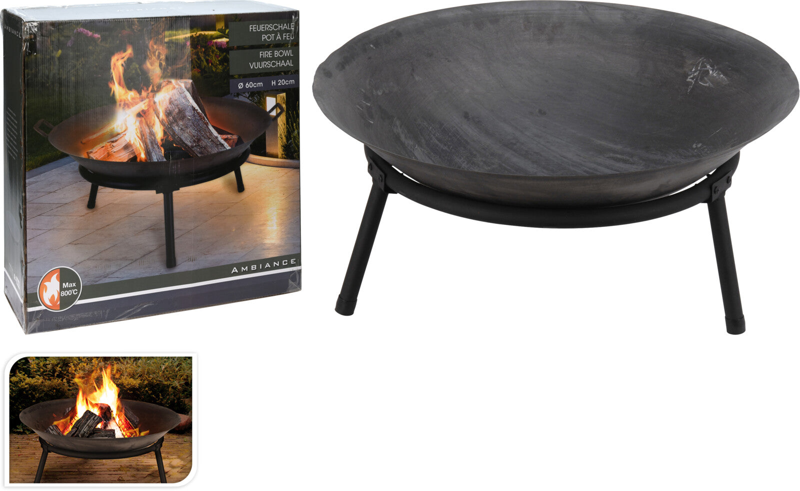 Braciere In Ghisa 50 Cm