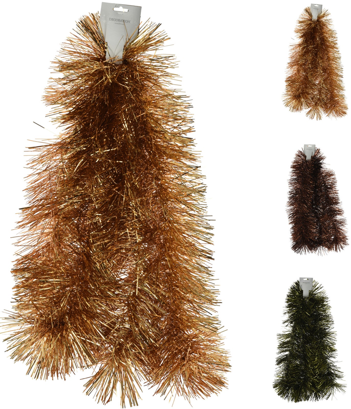 Stelle Filanti 200 cm Moss decorazioni natalizie per addobbi e feste - DeMatteis.it