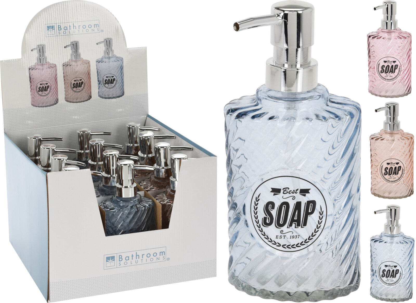 Dispenser Sapone 9X6X20 Cm 1 Pezzo