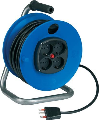 Avvolgicavo 25 Mt Con Disgiuntore