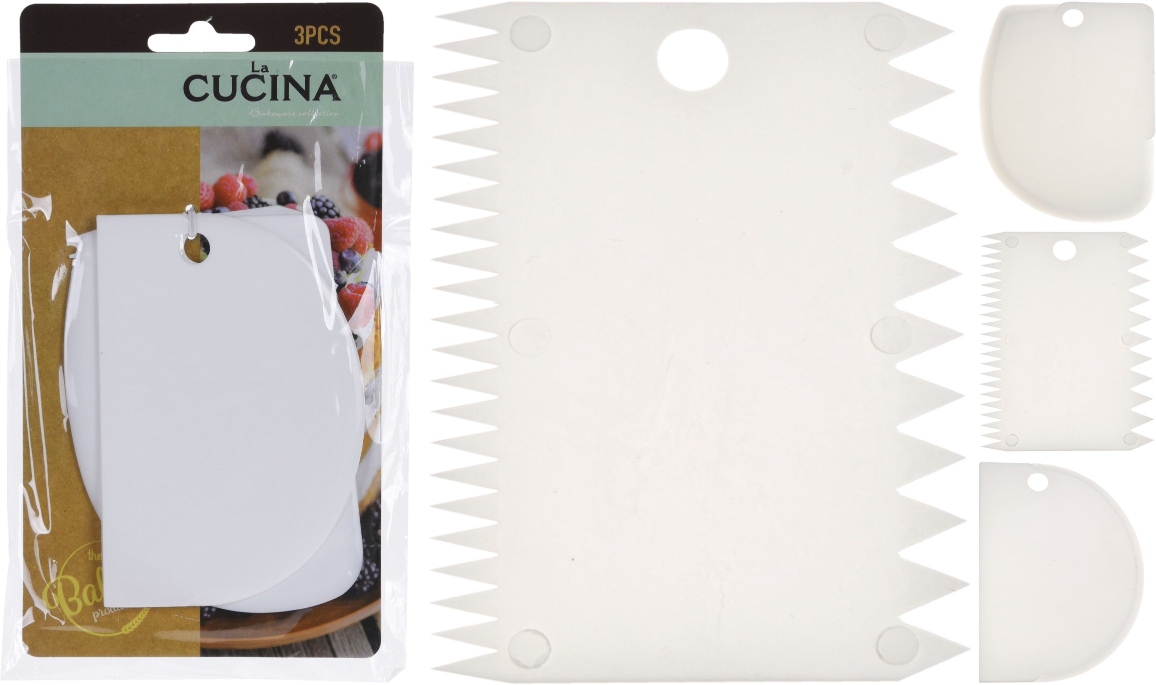 Set 3 Spatole Per Dolci