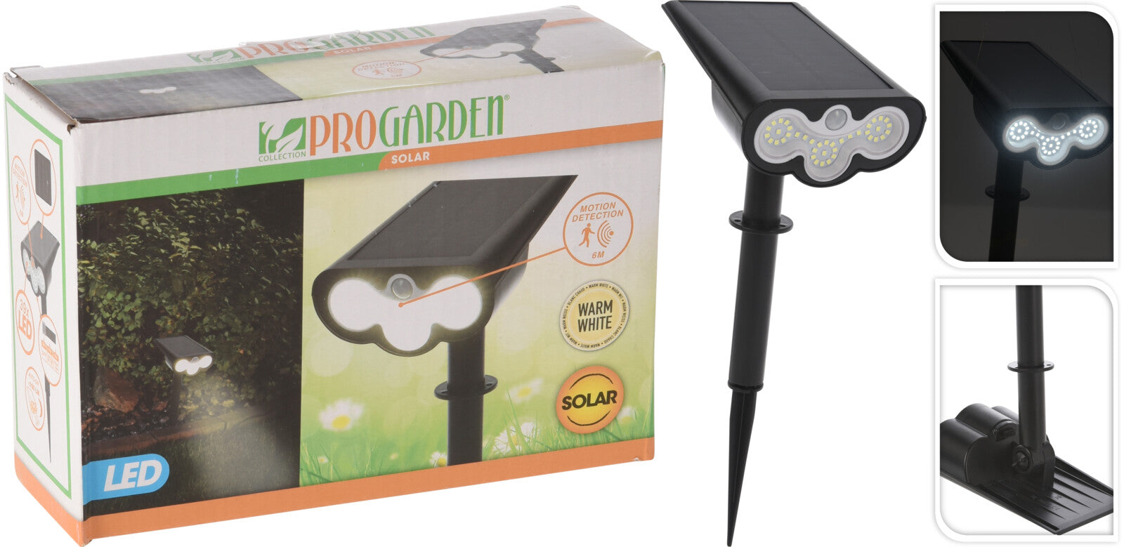 Luce Solare Con Sensore 39 Led