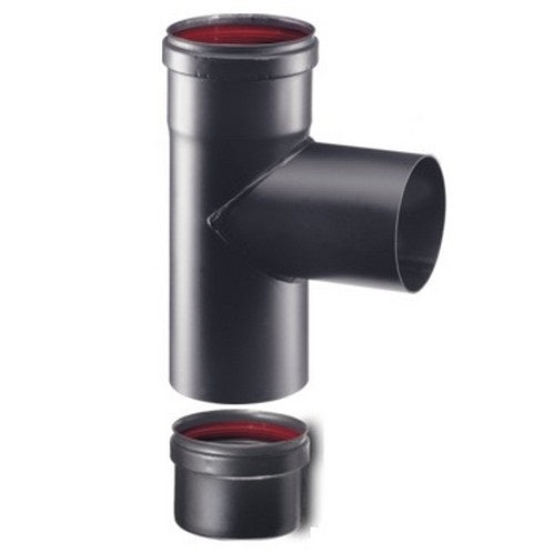 Raccordo A T Stufa Pellet D 8 Cm M/F