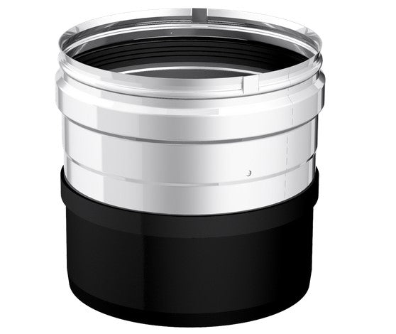 Adattatore Legna M - Inox F 120 Mm