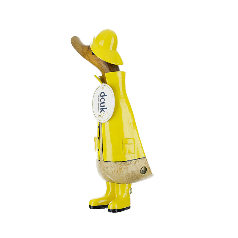 Anatra Legno Duck Company Impermeabile Giallo
