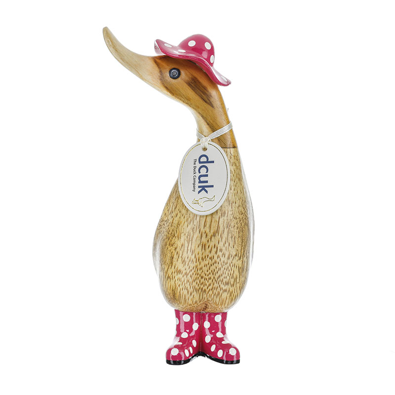 Anatra Legno Duck Company Pois Rosso