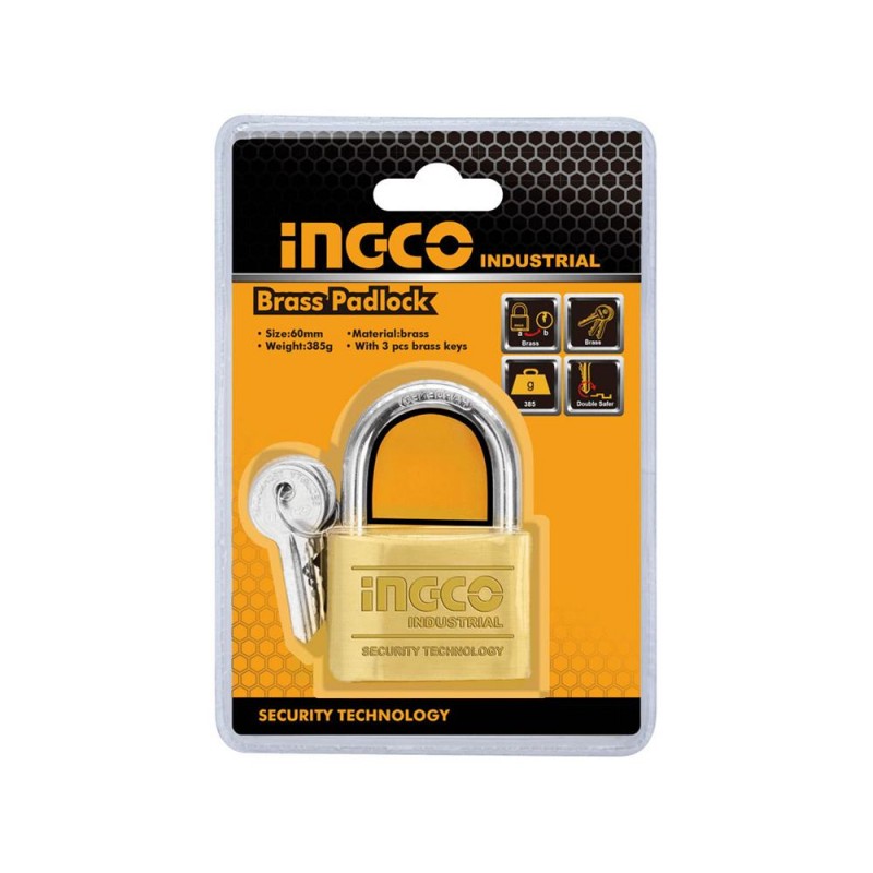 Lucchetto Ad Arco Ottone 40 Mm