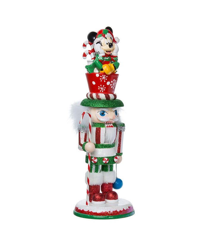 Schiaccianoci Natalizio Mickey decorazione natalizia Kurt S. Adler con personaggio Disney e soldatino tradizionale - DeMatteis.it