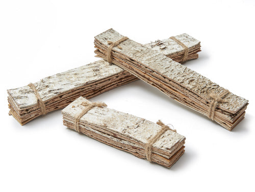 Set 8 Foglie Betulla 30X5 Cm