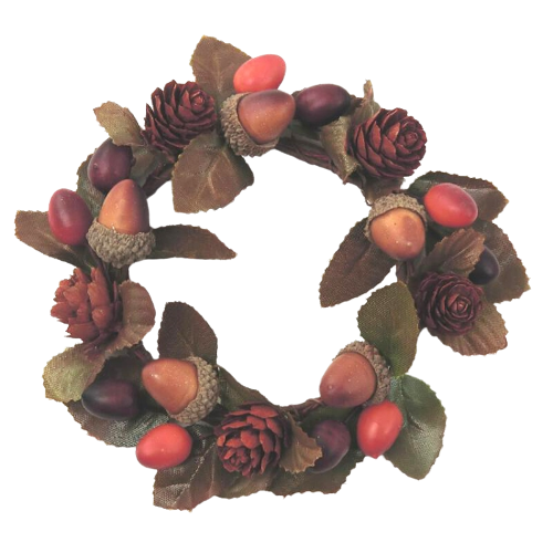 Corona Pigne E Ghiande D 12 Cm