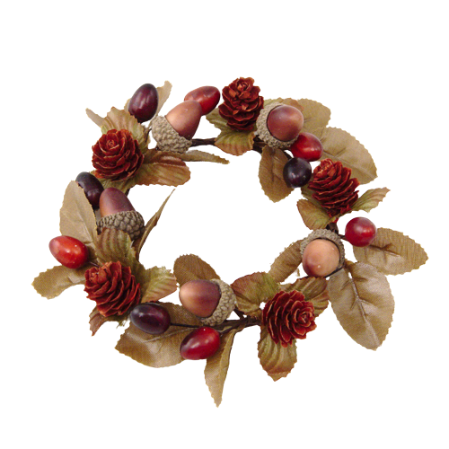 Corona Ghiande Arancio/Marrone Xl