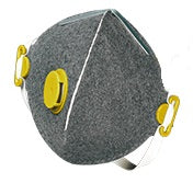 Mascherina Pieghevole P2 Carboni