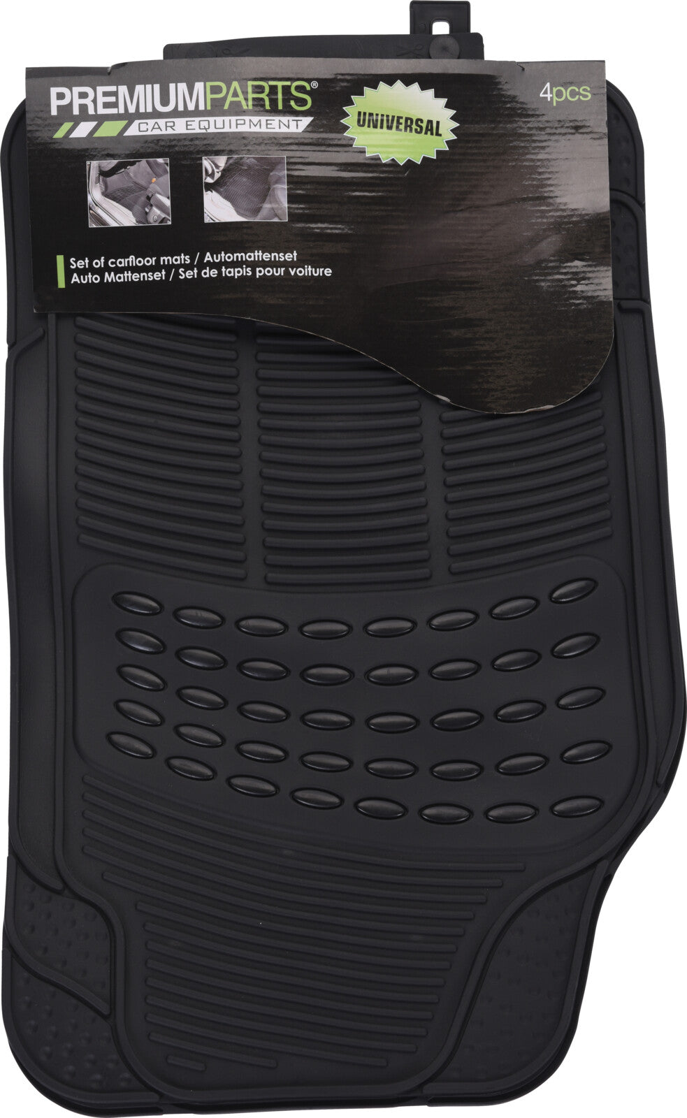 Set 4 Tappeti Auto Universali