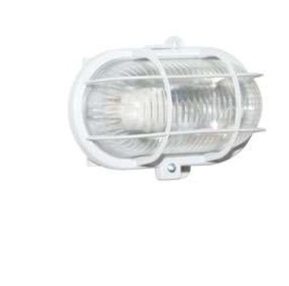 Plafoniera C/Gabbia Nero Ip44 180X120X100 Mm