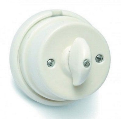 Interruttore /Deviatore Rotativo 10A Porcellana