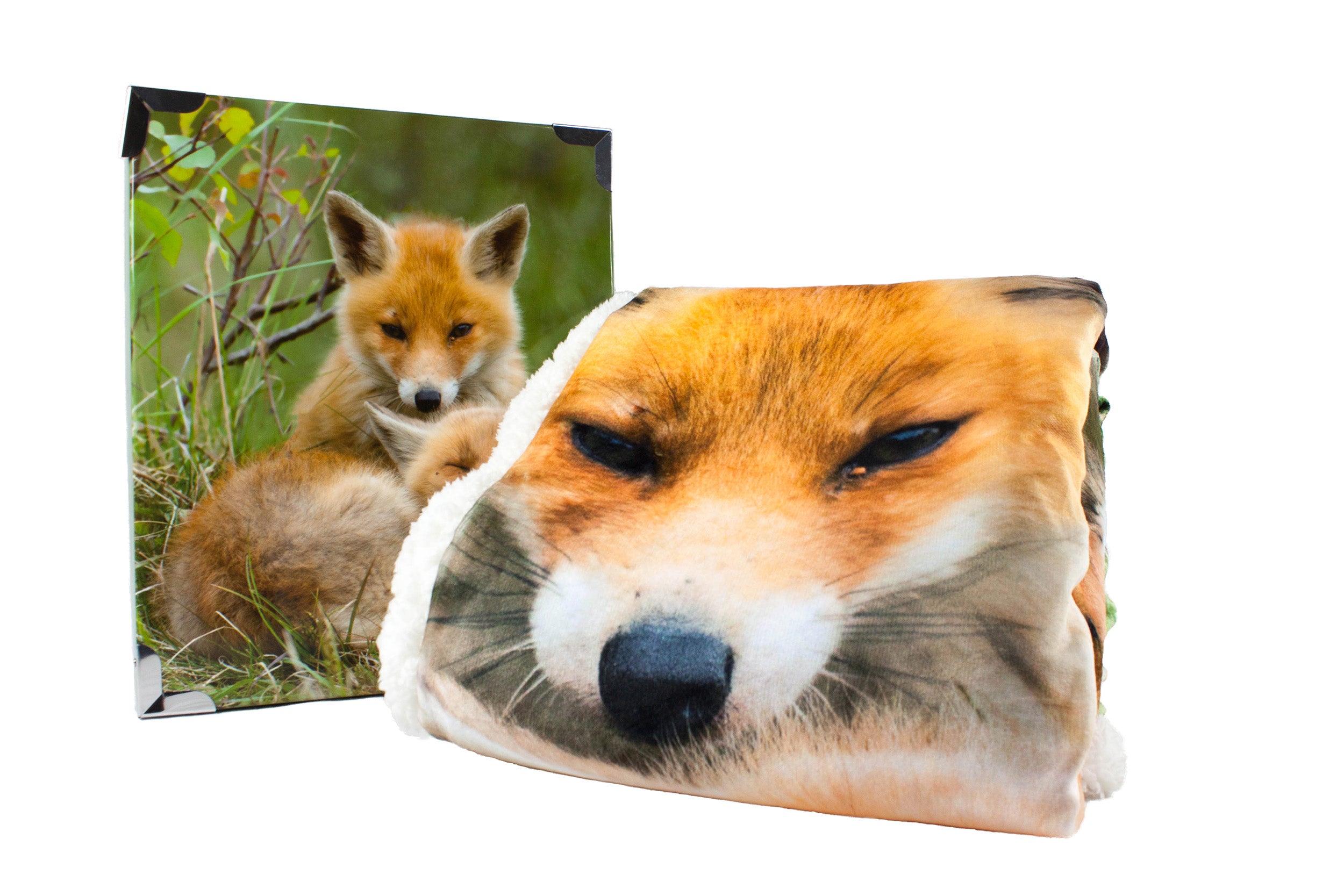 Plaid 130X160 Cm Fox Digitale Morbidotto