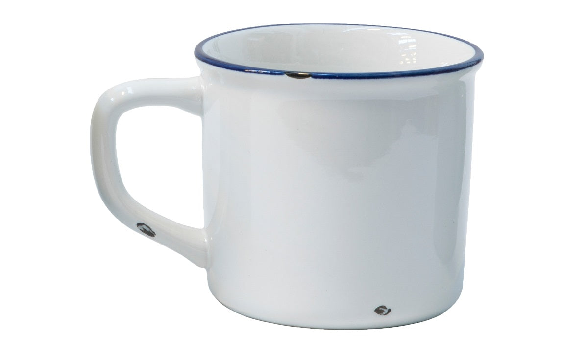 Mug Old Country Bianco 10X9,5 Cm