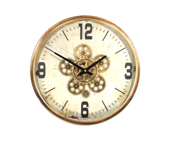 Orologio Con Meccanismo D46 Cm Rame 59890