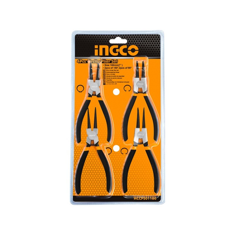 Set 4 Pinze Per Anelli Elastici