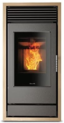 Ravelli Termocamino HRB 120 Hydro per riscaldamento domestico con sistema idraulico integrato - DeMatteis.it