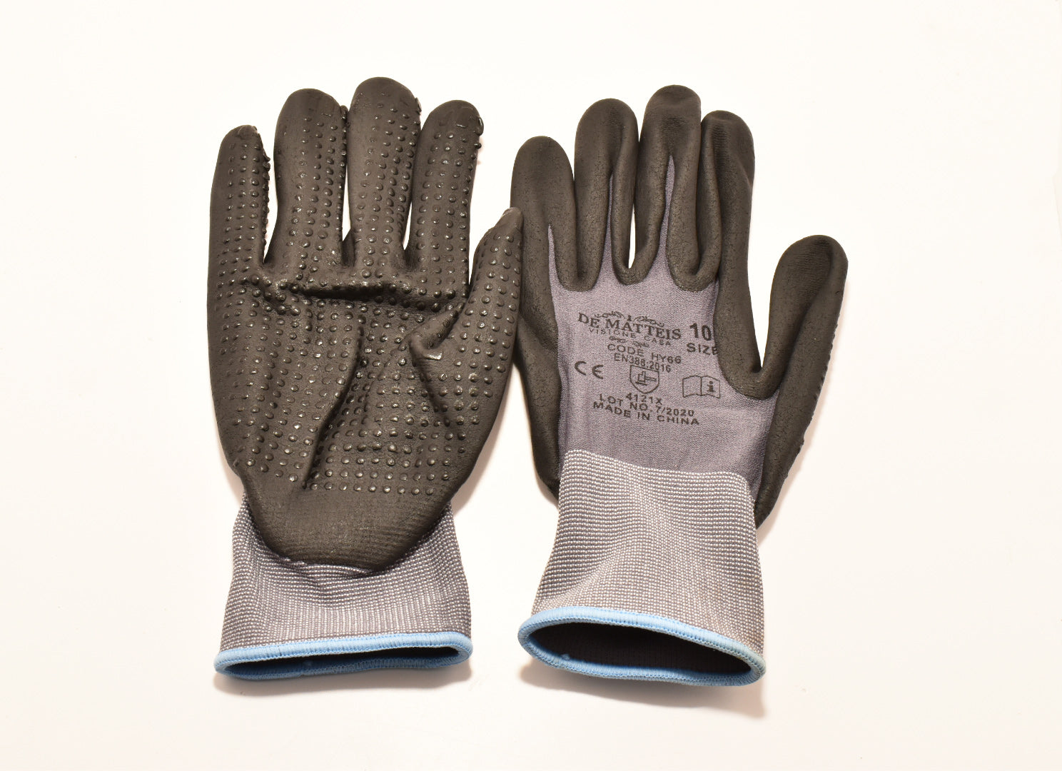 Guanto Nitrile Palmo Ricoperto Nitrile Tg 10