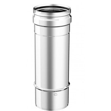 Tubo Per Stufa Inox D 10 Cm L25 Cm