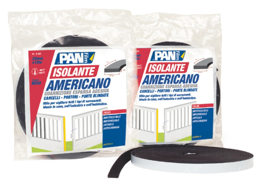 Isolante Americano Nero 20Mmx1 M
