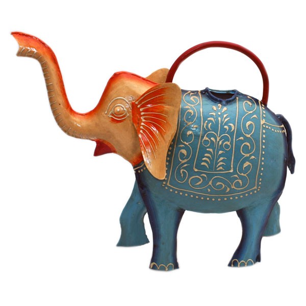 Innaffiatoio Metallo Elefante 31X40X10 Cm