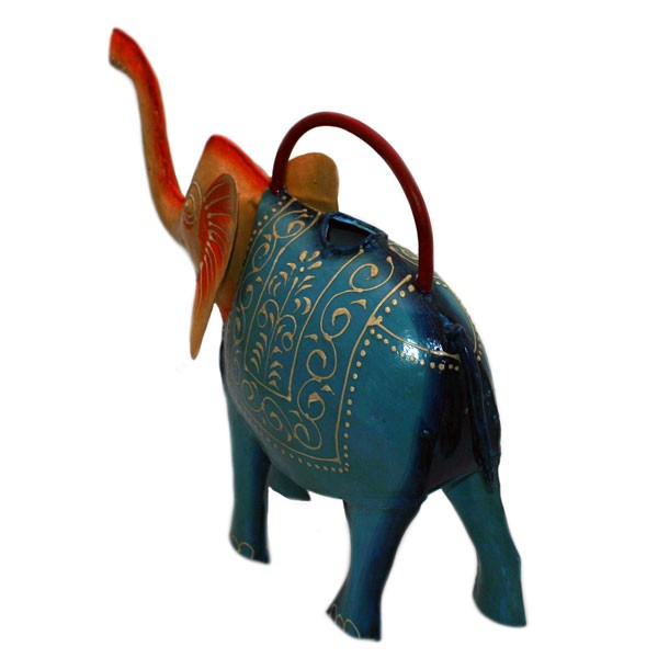 Innaffiatoio Metallo Elefante 31X40X10 Cm